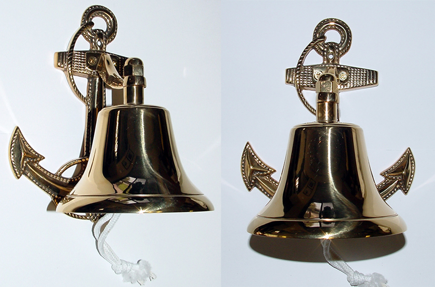 Nautical Brass Bells, at
